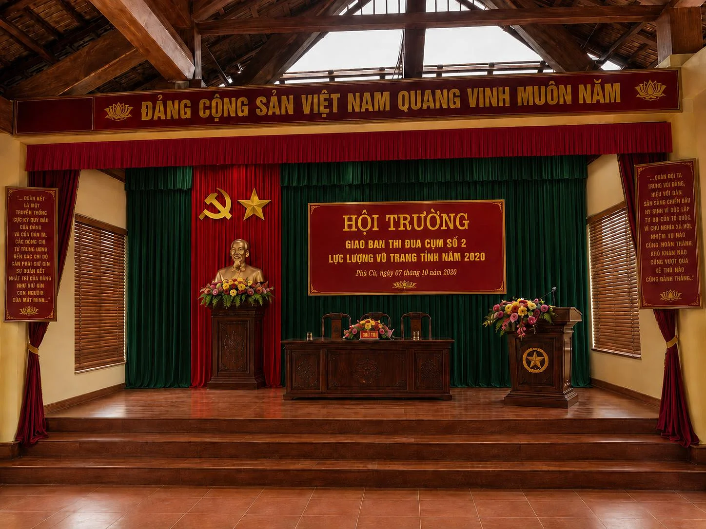Phông hội trường - Ảnh 5